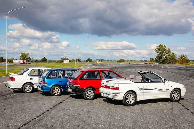Málo známé typy Suzuki Swift