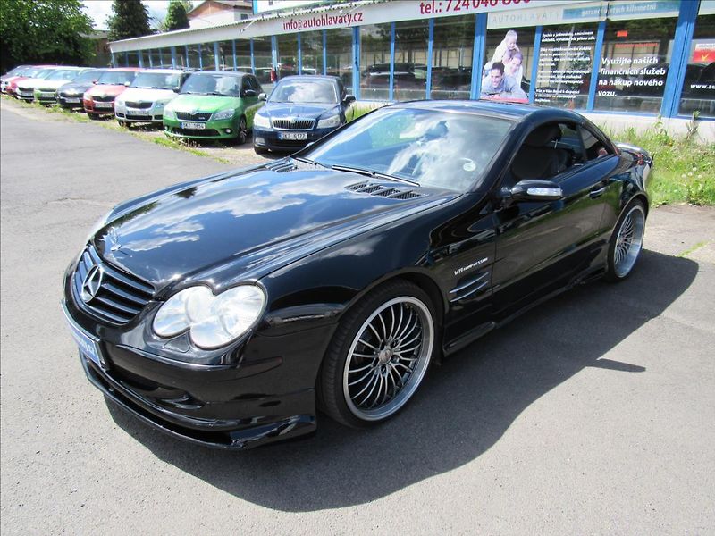 Mercedes-Benz SL 5,5 550 V8 285kw Cabrio - fotka 33 z 44