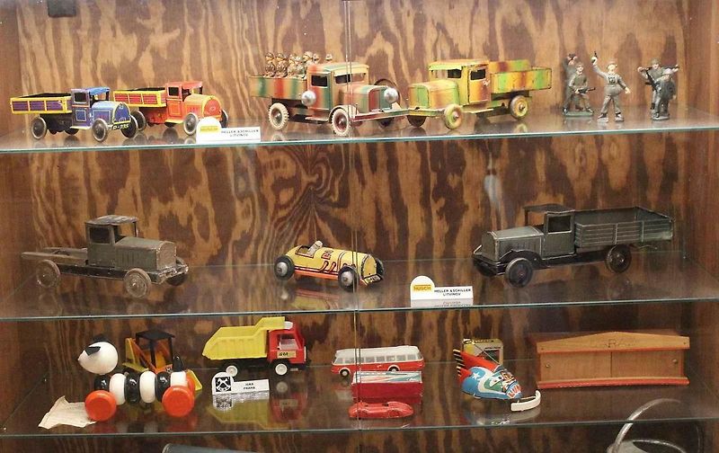 Muzeum historických dopravních hraček v Krupce na Teplicku je rájem pro kluky všech věkových kategorií.