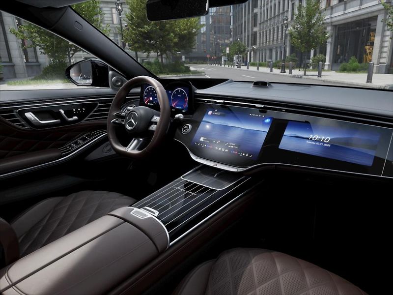 Mercedes-Benz Třídy S (2026) 3.0 S 450 d 4MATIC L - fotka 9 z 9