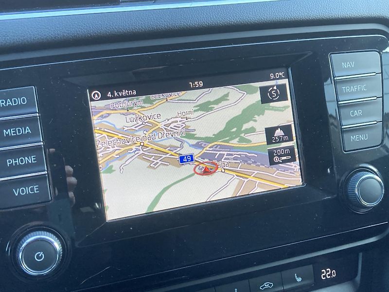 Škoda Octavia (2015) III. 1.6 TDI, Navigace - fotka 23 z 34