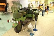 Tříkolová Tatra 49 v Muzeu nákladních autmobilů Tatra v Kopřivnici. Foto: Wikimedia Commons, RomanM82, CC BY-SA 4.0
