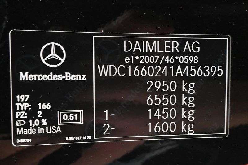 Mercedes-Benz Třídy M 3,0 350 CDI 190 kW 4MATIC Záru - fotka 12 z 29