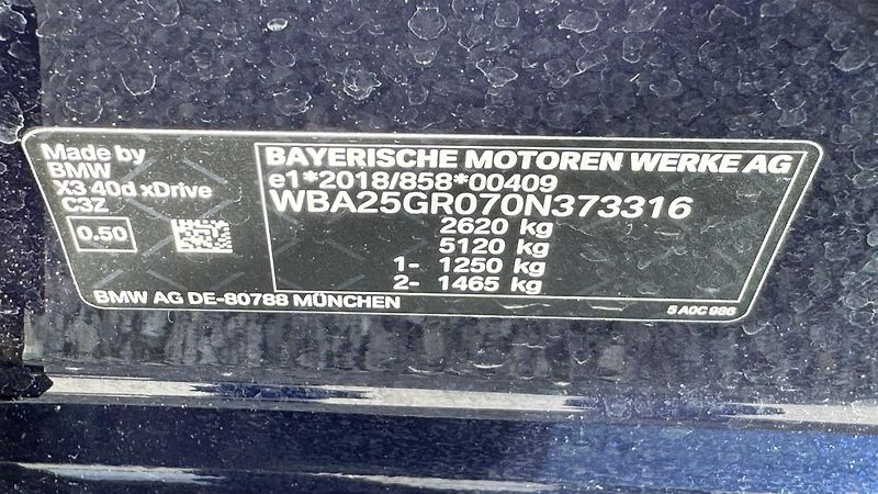 BMW X3 40d xDrive - fotka 16 z 17