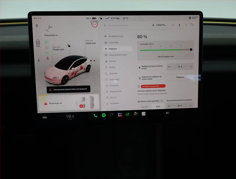 Tesla Model 3 (2023) Standard Range LFP, SoH 96% - fotka 11 z 23