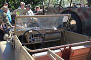 Pohled do interiéru KdF. 82 Kübelwagen.