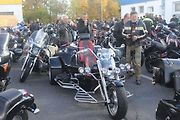 Motobobři, zakopání pincka 28. října 2023.