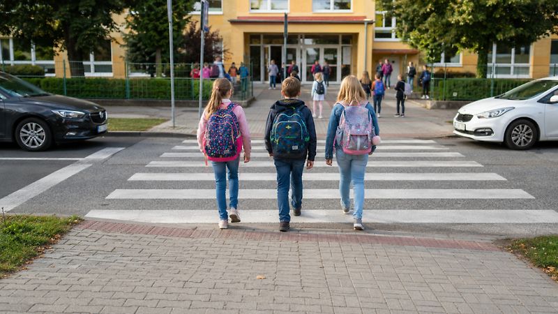 Pozor na školáky! Měsíc září přináší u škol až o desetinu více nehod, než činí běžný měsíční průměr.