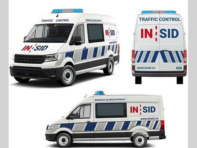 Vzhled služebních aut Inspekce silniční dopravy