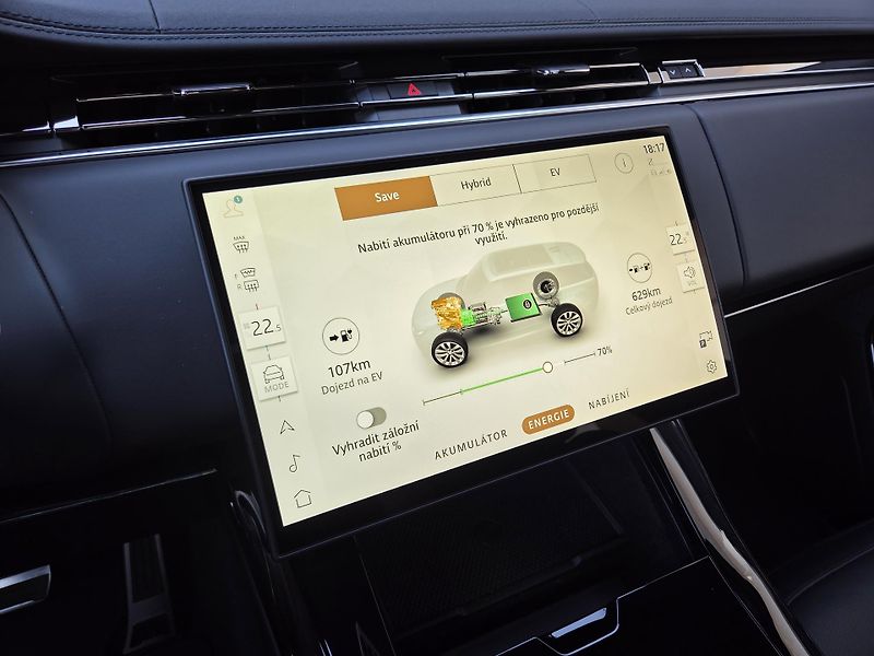 Land Rover Range Rover Sport P460e D-SE HUD PANO R22 TZ - fotka 45 z 71