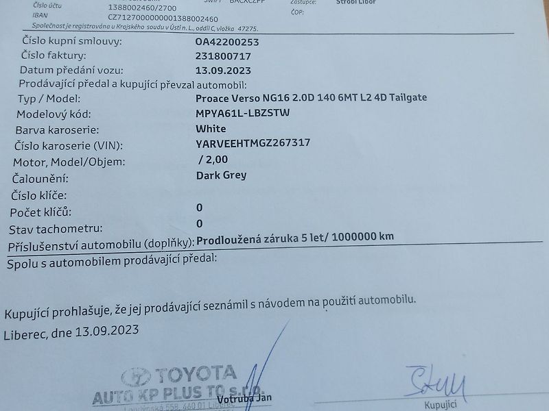 Toyota ProAce 2,0D-4D L2 ČR! I.MAJ! ZÁRUKA! - fotka 31 z 35