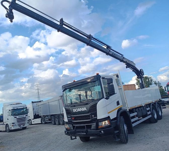 Scania (2019) P 450 6x4 valník + HR EURO 6 - fotka 5 z 12