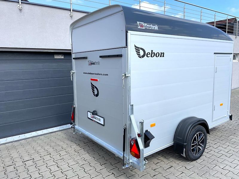 Debon (2026) C400, ALU bočnice, šedý - fotka 8 z 27