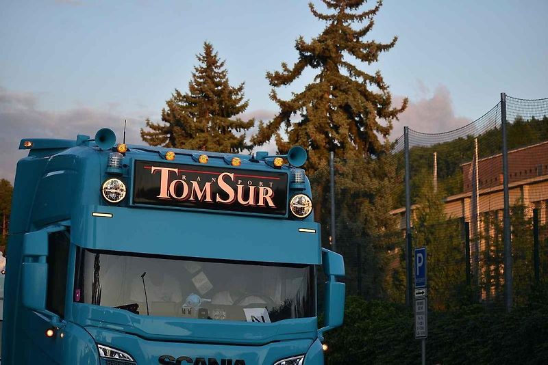 Truck show 2025 ve Zlíně, kamiony zaplnily ulici Hradská