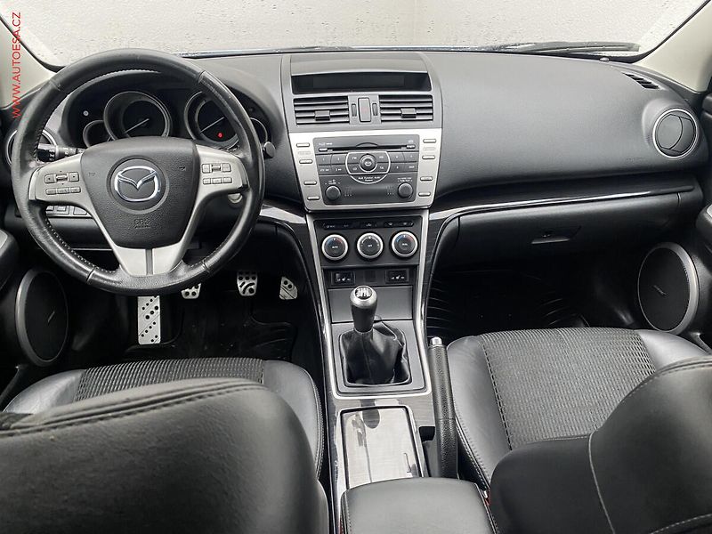 Mazda 6 (2010) 2.2MZR-CD, Bixen, kůže, TZ - fotka 8 z 16