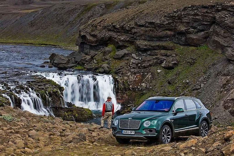 Bentley Bentayga Fly Fishing.