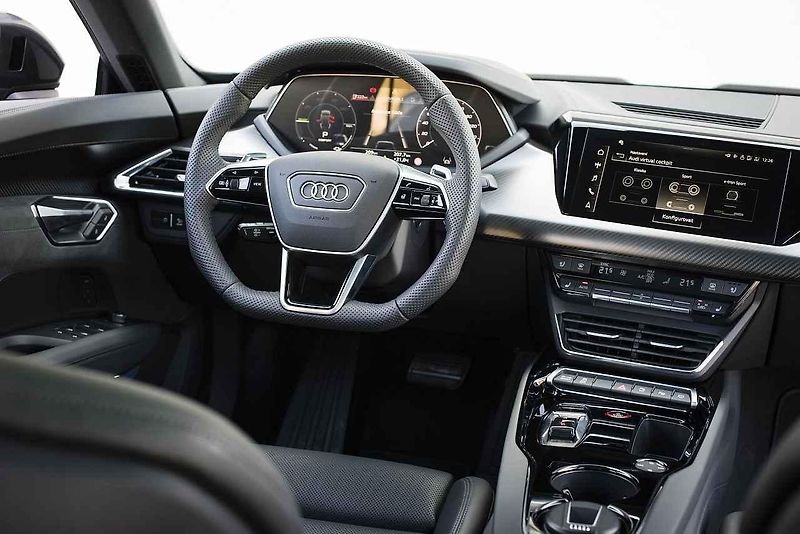 Jízdní vlastnosti nového elektromobilu Audi jsou skvělé