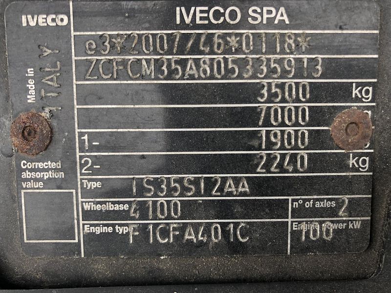 Iveco Daily (2020) 35S14 CNG novy 3S sklápěč 3,6m - fotka 16 z 16