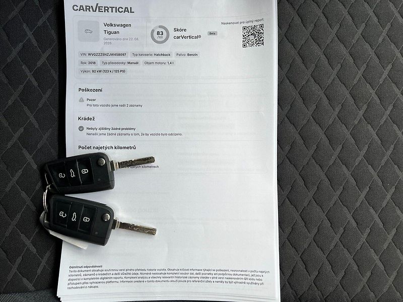 Volkswagen Tiguan (2018) 1.4TSi Join! Navigace! Tažné! - fotka 20 z 34