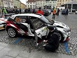 Start 58. ročníku Rallye Šumava na náměstí v Klatovech
