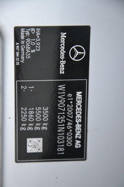 Mercedes-Benz Sprinter 316 hydr. čelo velká výbava  - fotka 12 z 35
