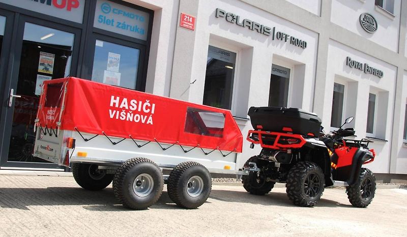 CFMOTO Gladiator X1000 (2026) G3 - HASIČSKÁ čtyřkolka - fotka 3 z 20