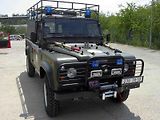 Land Rover Defender pro potřeby zahraničních misí Armády ČR.
