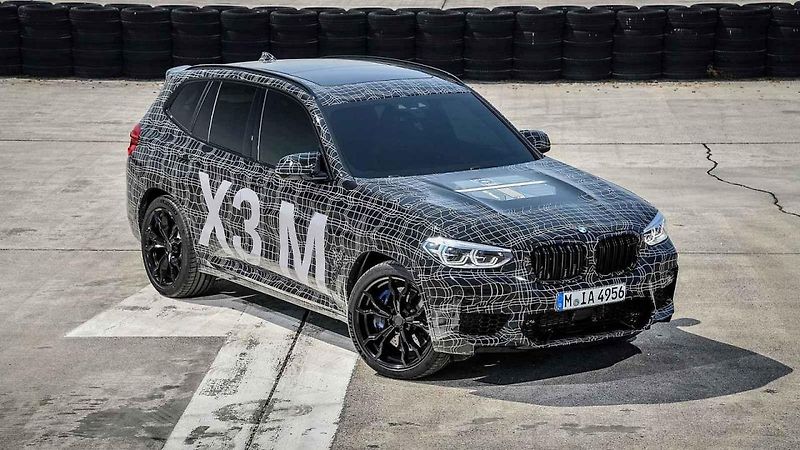 BMW X3 M a X4 M zatím s kamufláží