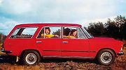 Polski Fiat 125p Kombi.