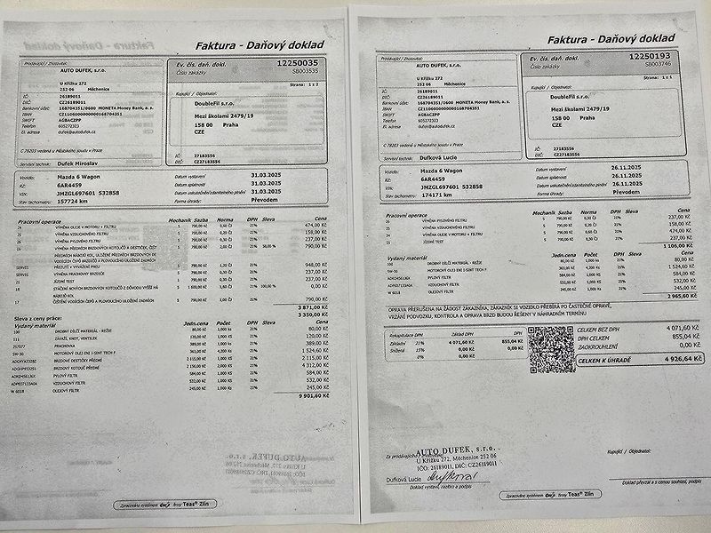 Mazda 6 2.0i Attraction, DPH, serv.kn. - fotka 27 z 28