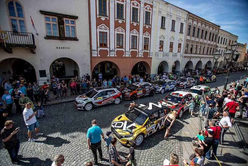 Rallysprintový závod KOWAX Valašská rally, 7. dubna 2024, Nový Jičín.