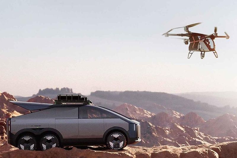 Létající elektromobil XPeng AeroHT X3.