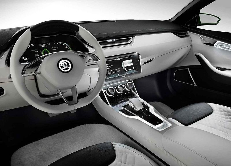 Škoda začíná s odtajňováním velkého rodinného elektromobilu