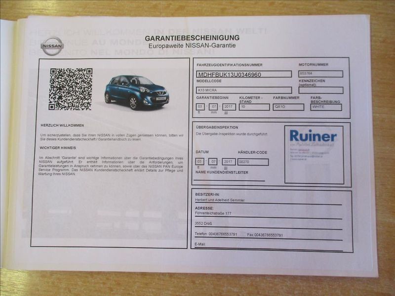 Nissan Micra 1,2 i, klima, serv. kniha, - fotka 27 z 30