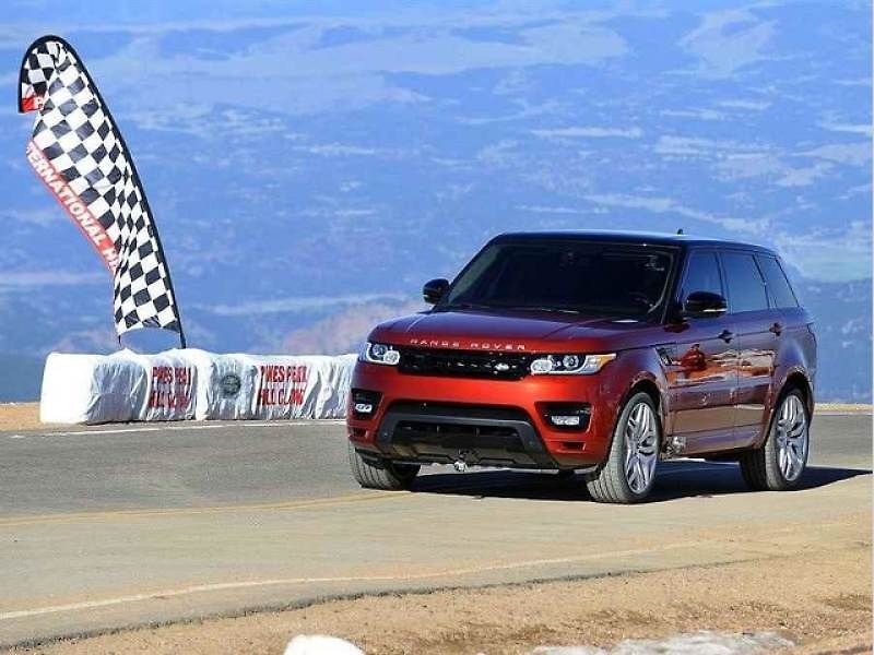 Range Rover Sport na Pikes Peak Hill Climb.