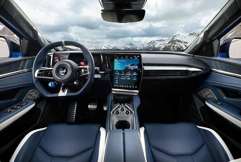 Alpine A 390 jsme projeli na polské straně Krkonoš.