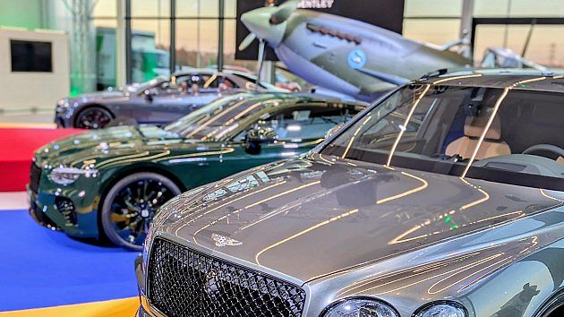 Auta se představila v novém showroomu Bentley v Praze., zdroj: Se svolením Bentley