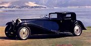 Coupé de ville od Bugatti - překrásné 41 Coupé Napoleon