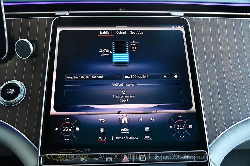 Mercedes-Benz EQS 450+ EDITION ONE MASÁŽE - fotka 40 z 65