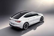 Škoda Enyaq Coupé iV s velmi elegantní karoserií.