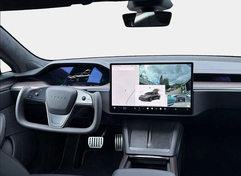 Tesla Model S LR AWD Vzduch Pano Tažné Kam - fotka 8 z 19