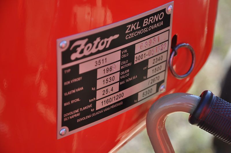 Zetor (1969) 3511 PO KOMPLETNÍ GO - fotka 6 z 15