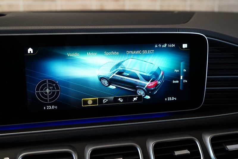 Mercedes-Benz GLE 53 AMG, Masáž, Ventilace, HUD - fotka 34 z 50