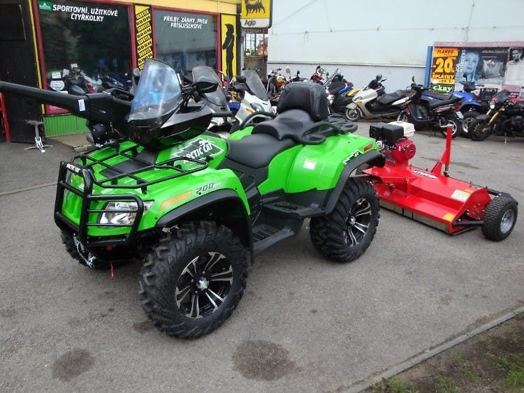 Honda (2016) ATV mulčovač s motorem GX 390 - fotka 8 z 9
