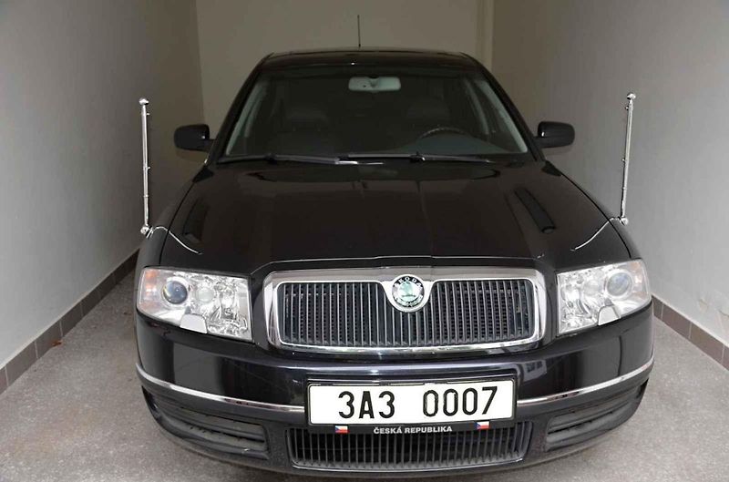 Z výstavy S prezidentem do Lán aneb prezidentské automobily ze sbírek Národního technického muzea.