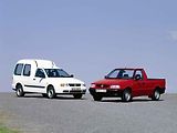 Srovnání pick-upu a malé dodávky VW Caddy
