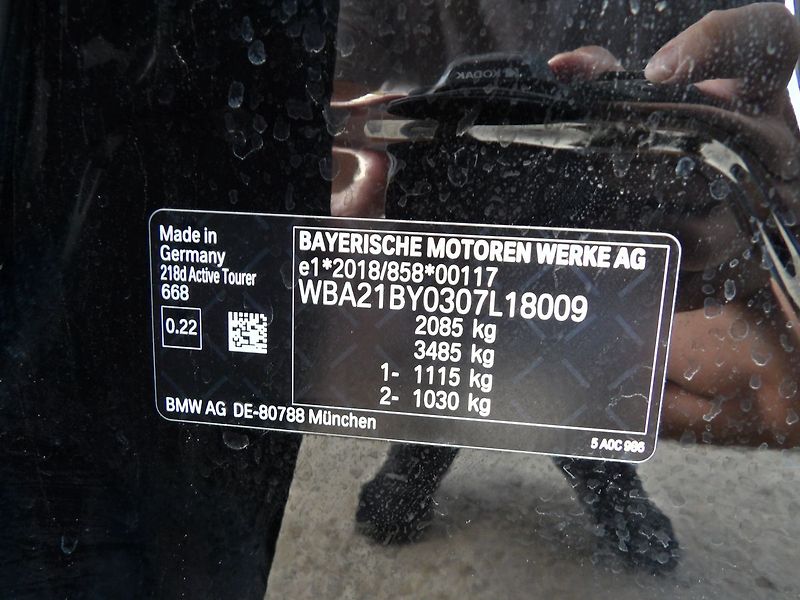 BMW Řada 2 2.0d 110kW A/T LED Tažné DPH - fotka 33 z 34