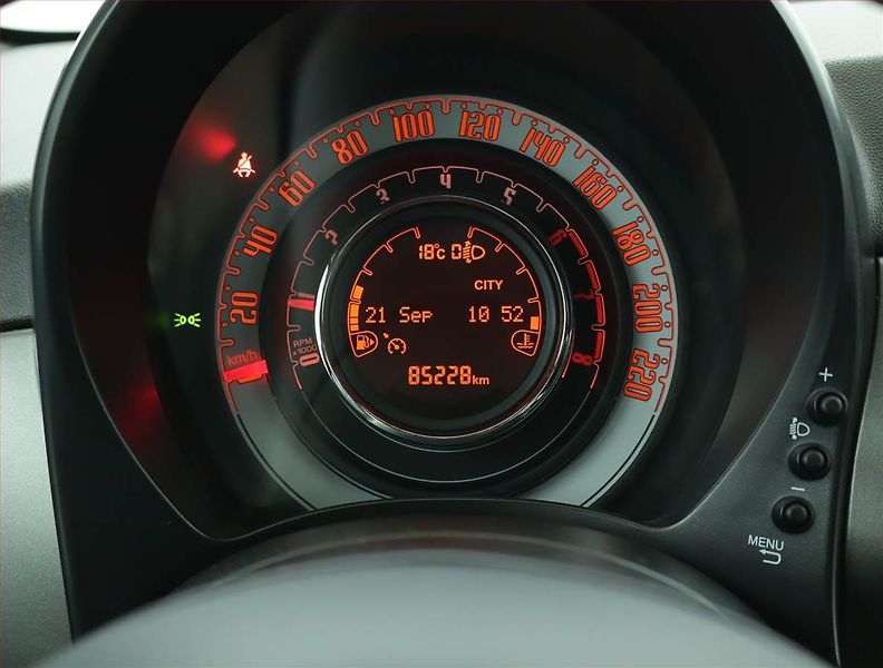 Fiat 500 (2018) 1.2, Serv.kniha, Kůže - fotka 10 z 12