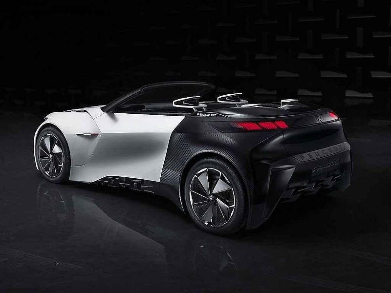 Koncept Peugeot Fractal.