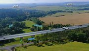 Vizualizace ukazují, jak bude dálnice D6 vypadat mezi Bošovem a Knínicemi.
